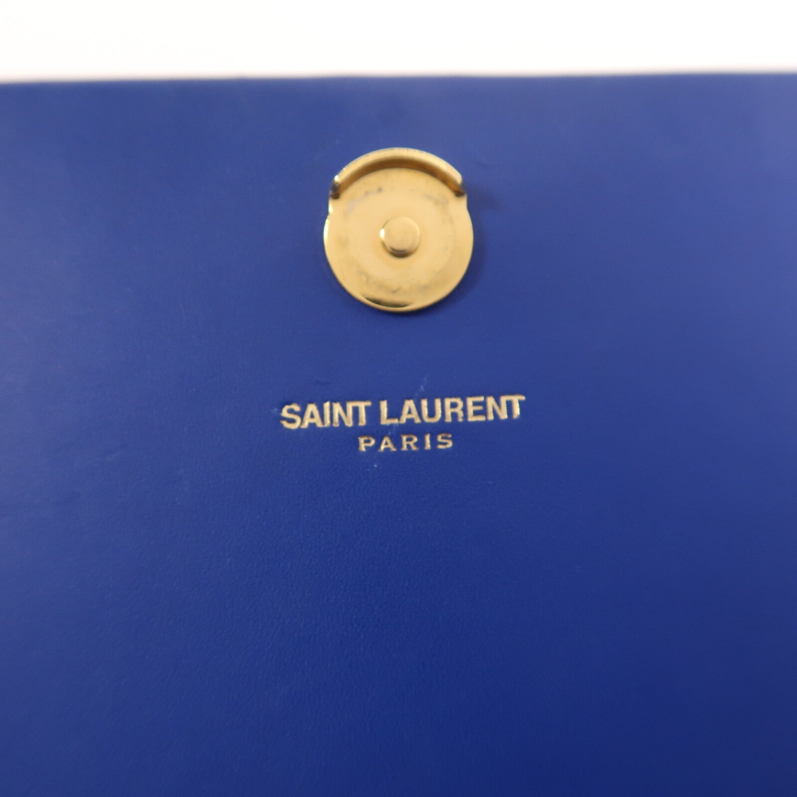 SAINT LAURENT 牛皮皮革Kate金扣鏈帶肩背袋