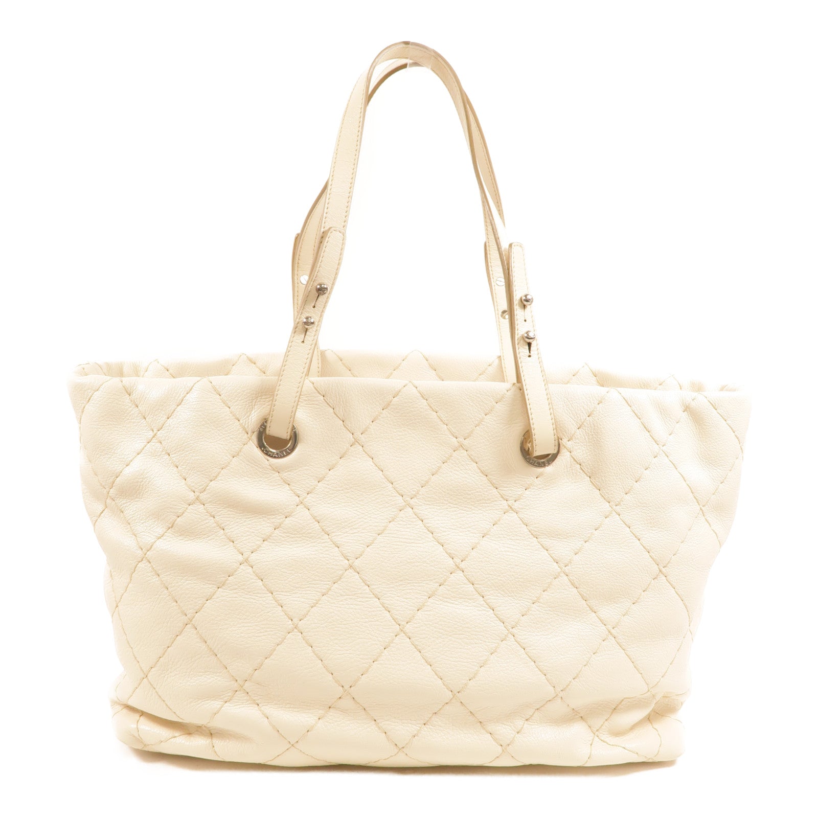 CHANEL 牛皮皮革Tote Bag肩背袋