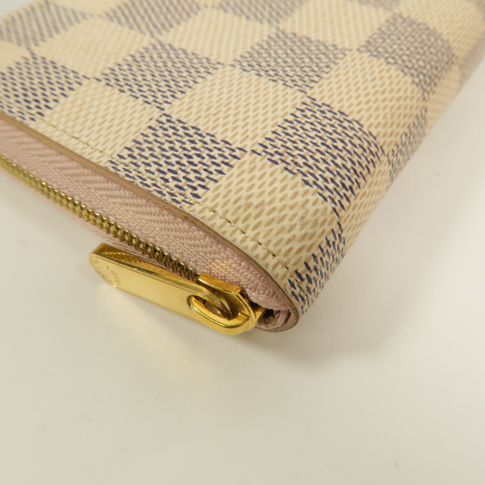 LOUIS VUITTON Damier Azur Zippy Coin Purse零錢包
