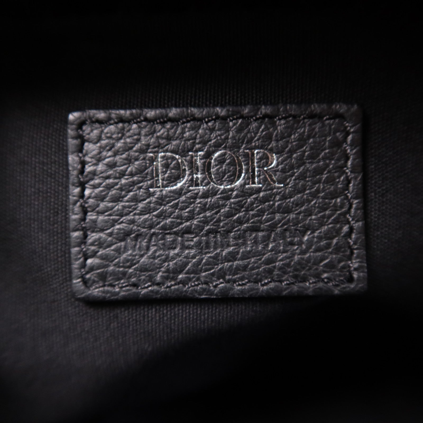 Dior 帆布Safari Messenger Bag銀扣肩背袋