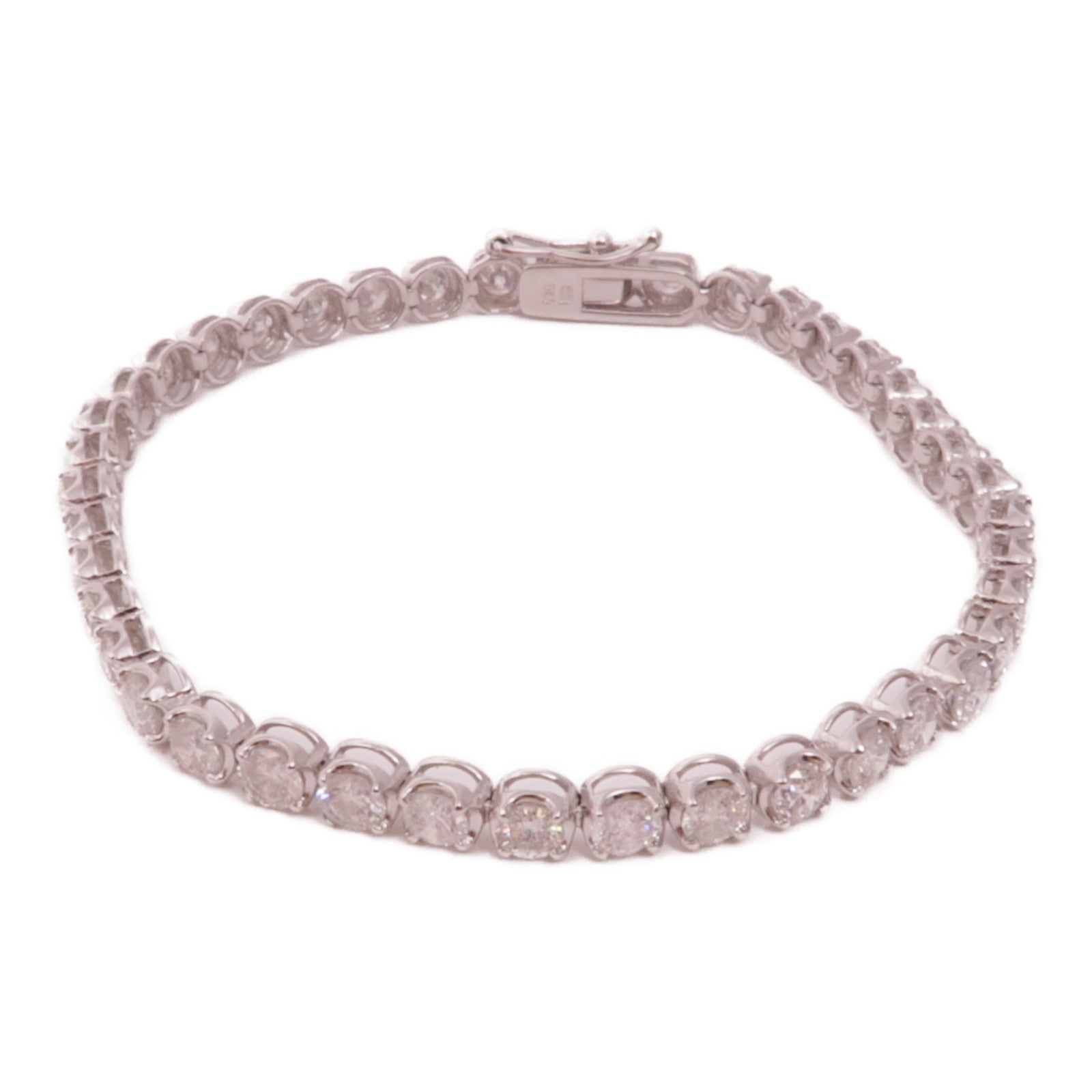 JEWELRY 18K白金Diamond Bracelet鑽石手鏈