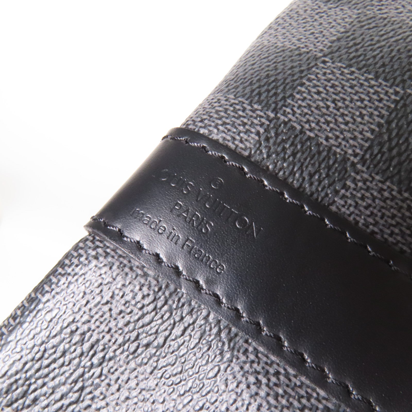 LOUIS VUITTON Damier Graphite Keepall 55銀扣手挽袋