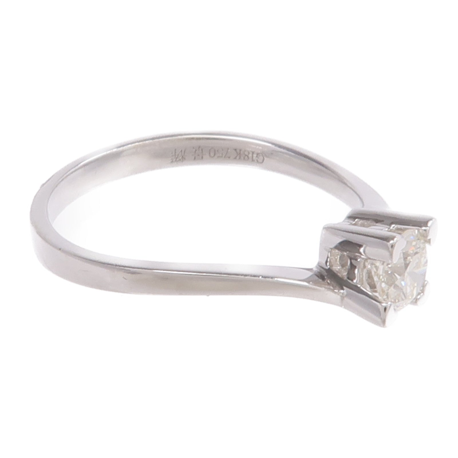 JEWELRY 18K白金Ring鑽石戒指