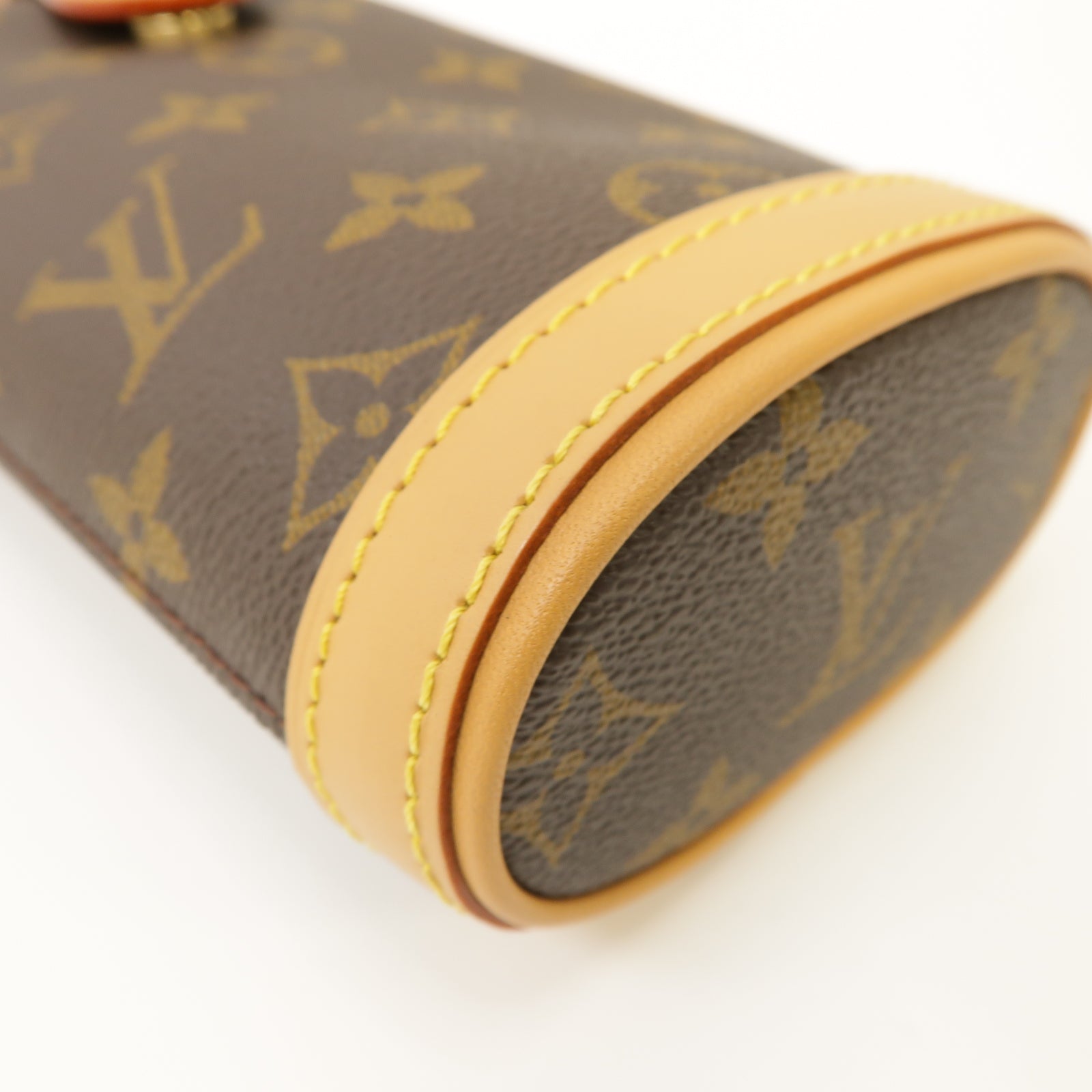 LOUIS VUITTON 【激減優惠】Monogram Fold Me金扣肩背袋啡色