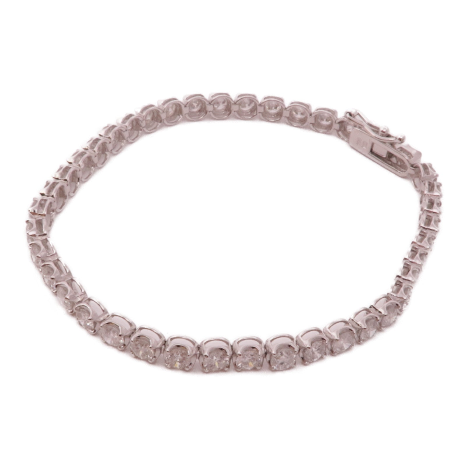 JEWELRY 18K白金Diamond Bracelet鑽石手鏈