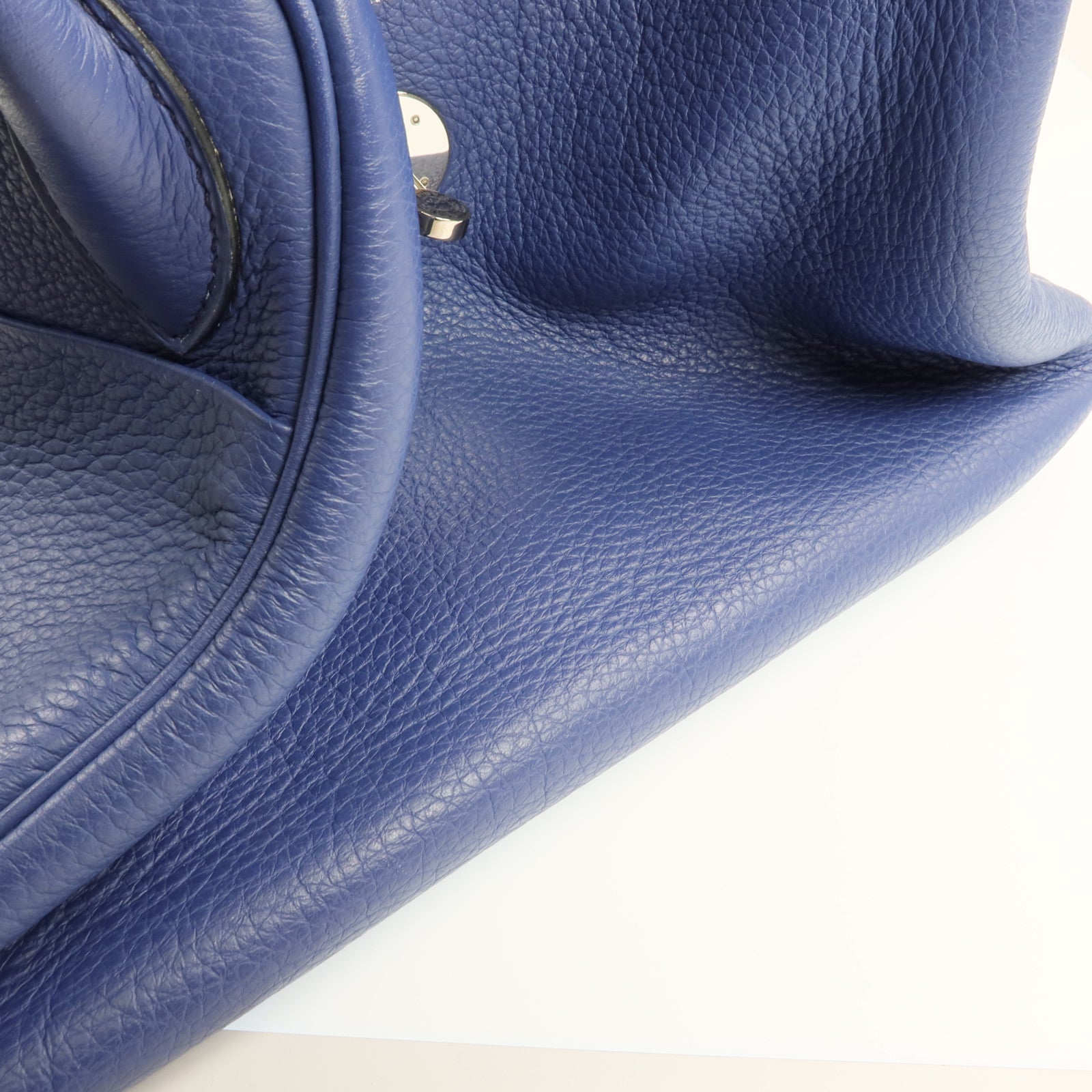 HERMES Clemence皮革Lindy 30銀扣肩背袋