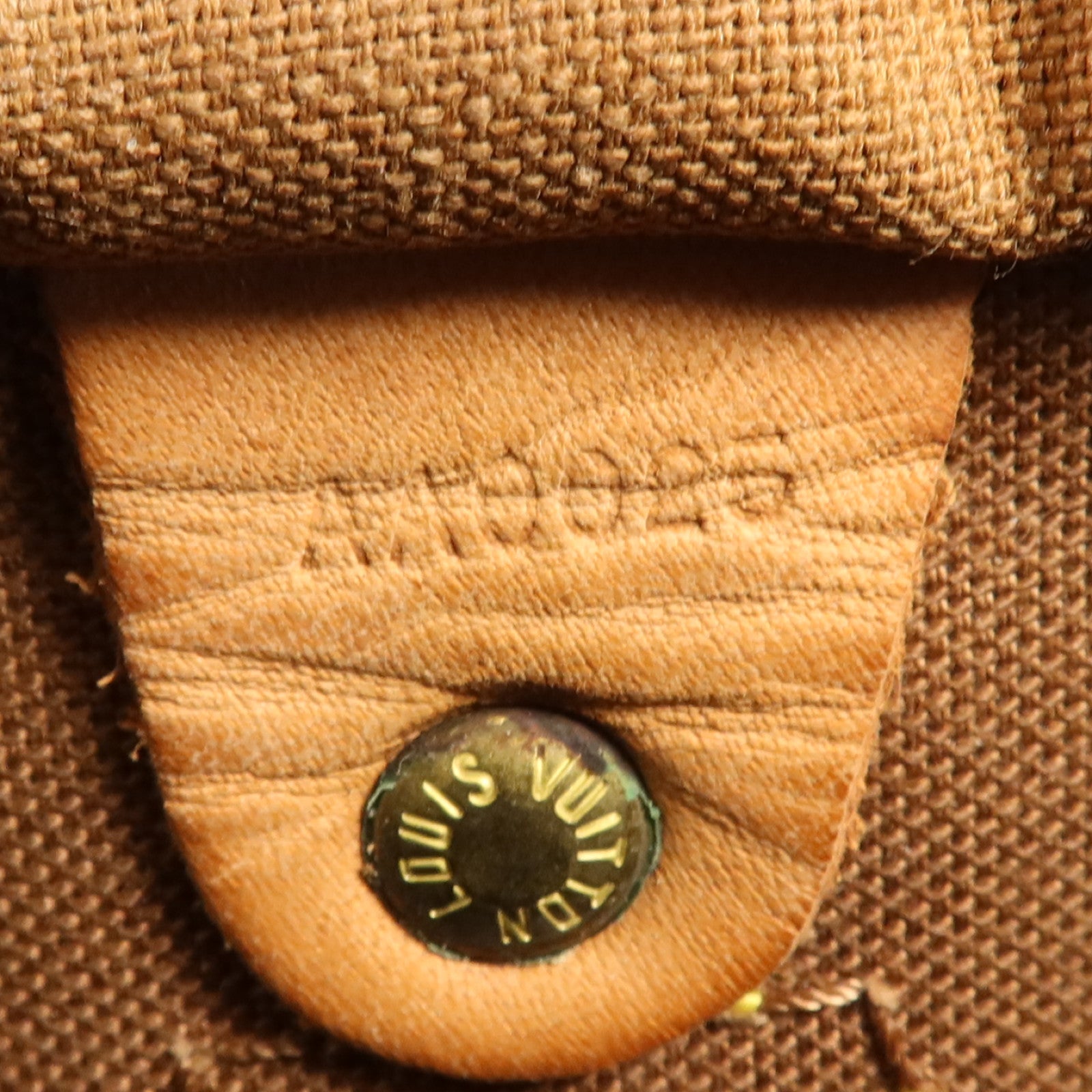 LOUIS VUITTON Monogram Speedy 30金扣手挽袋