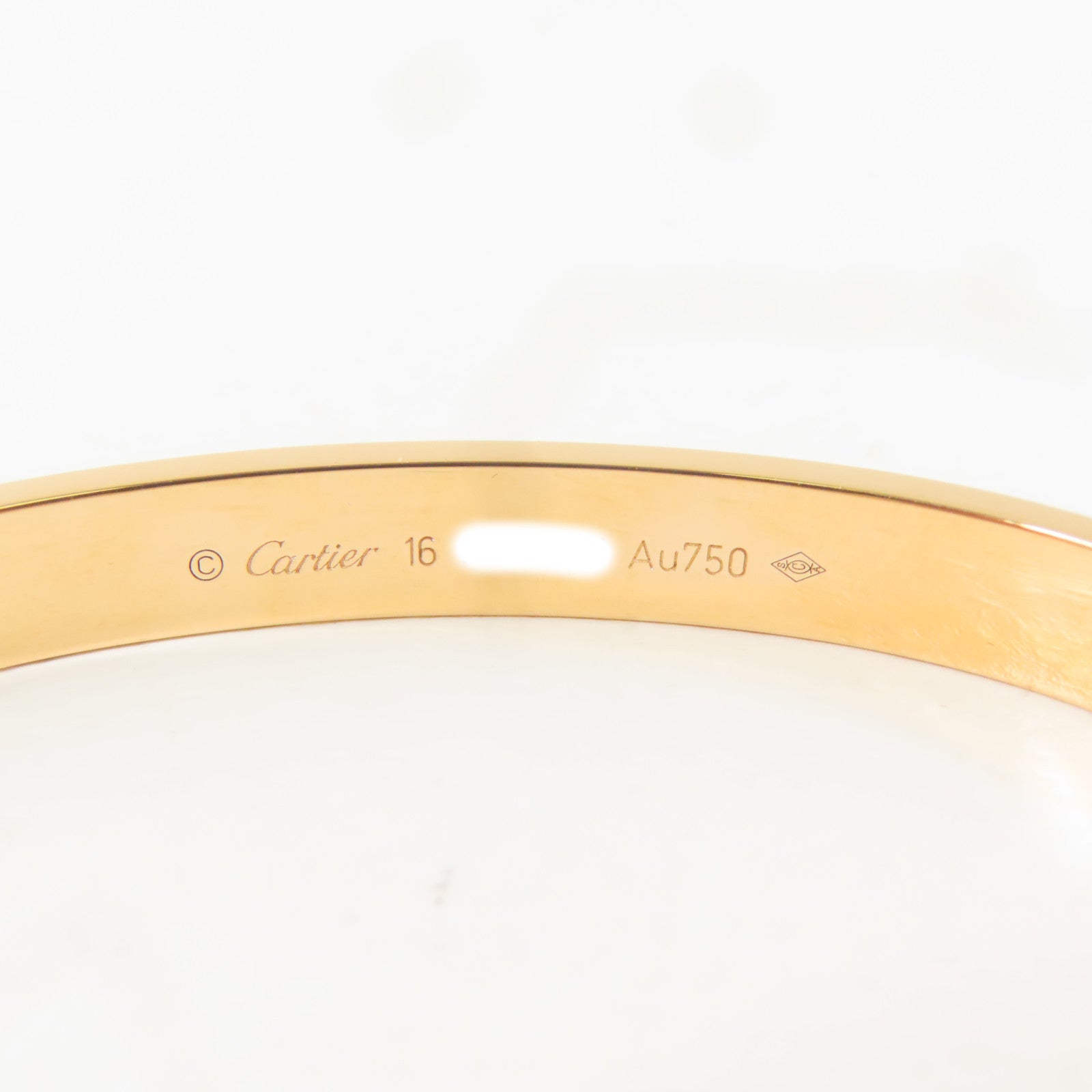 CARTIER 18K玫瑰金Love Bracelet手鐲