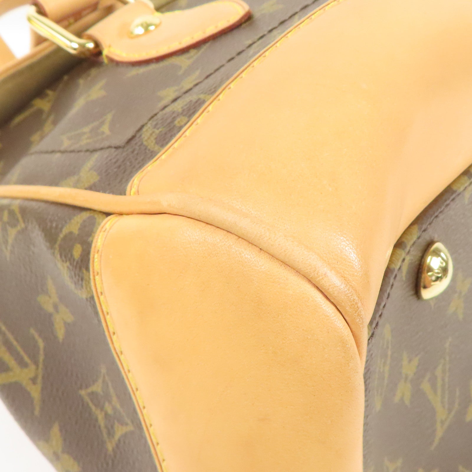 LOUIS VUITTON LV GHW Beverly GM Shoulder Bag M40120 Monogram Brown