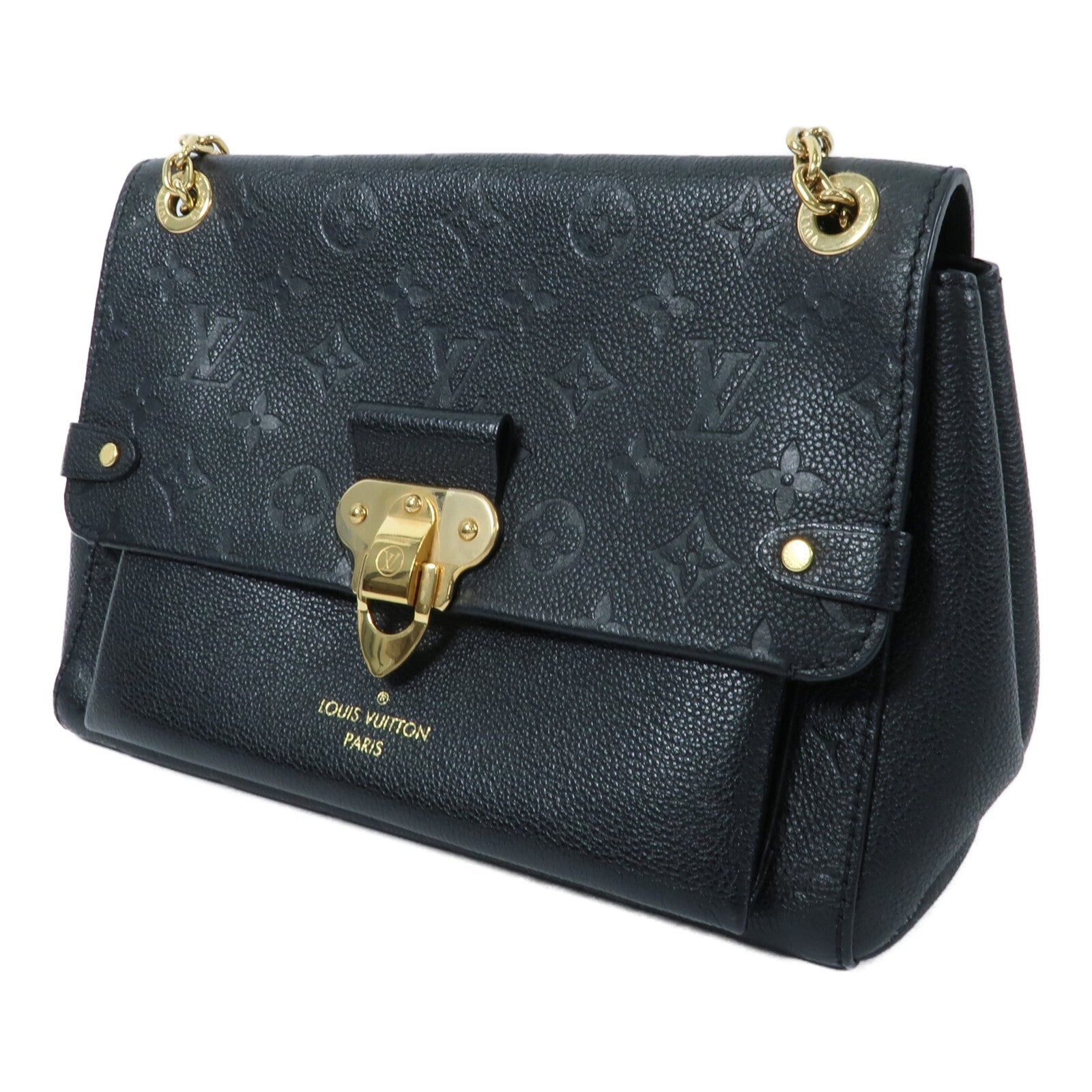 LOUIS VUITTON Monogram Empreinte Vavin PM鏈帶肩背袋