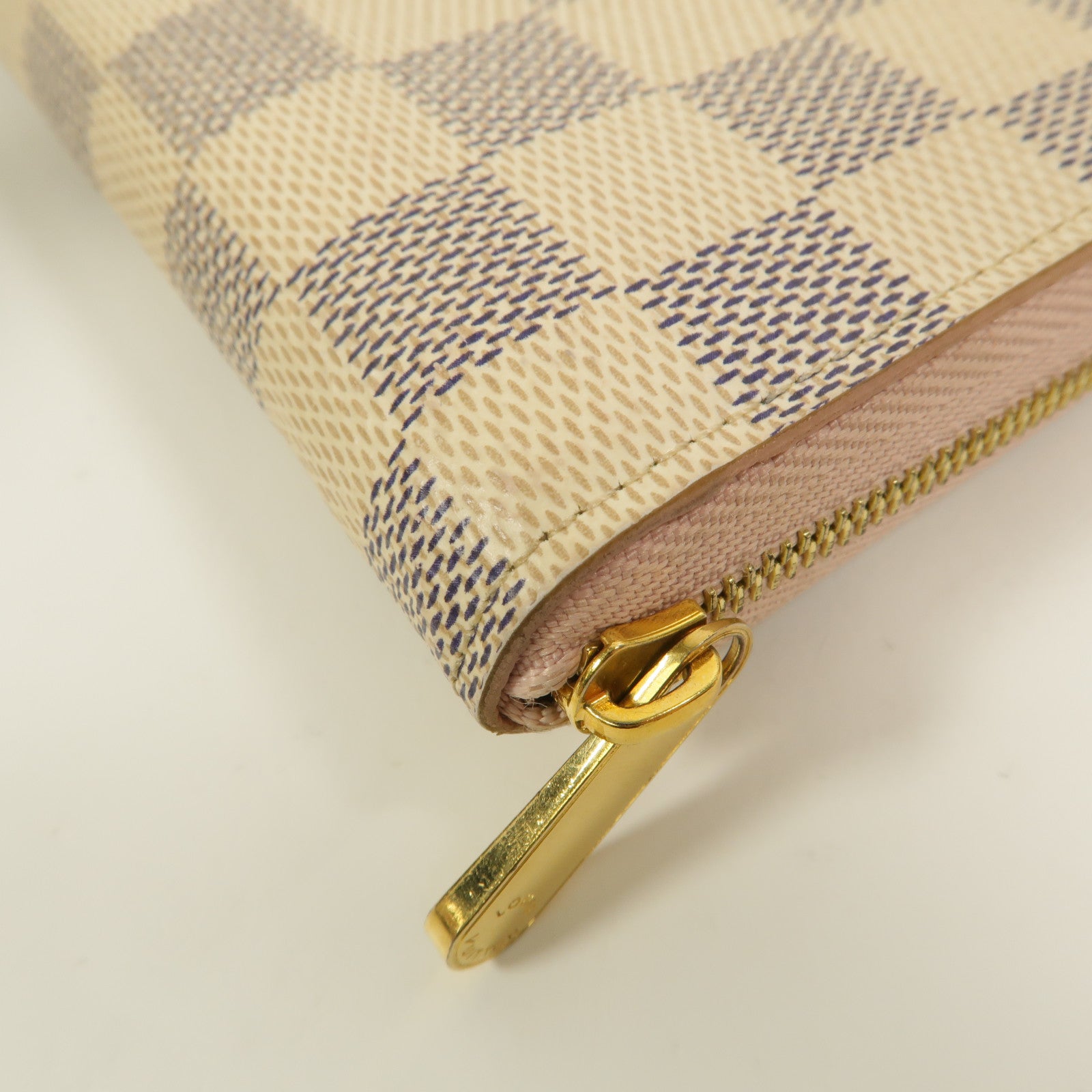 LOUIS VUITTON Damier Azur Zippy Coin Purse零錢包