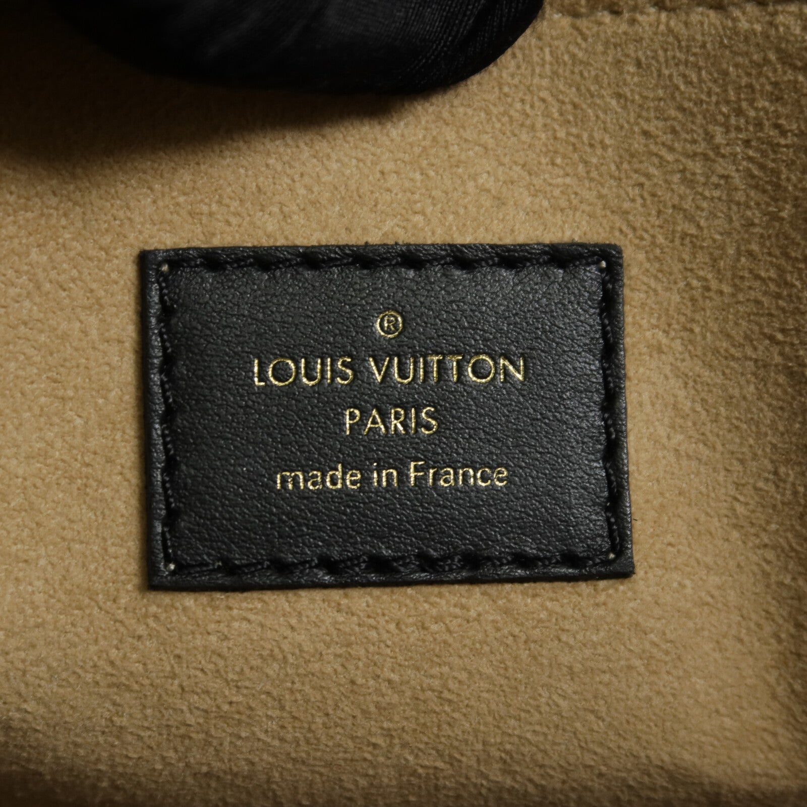 LOUIS VUITTON Monogram/牛皮皮革On My Side MM手挽肩背兩用袋