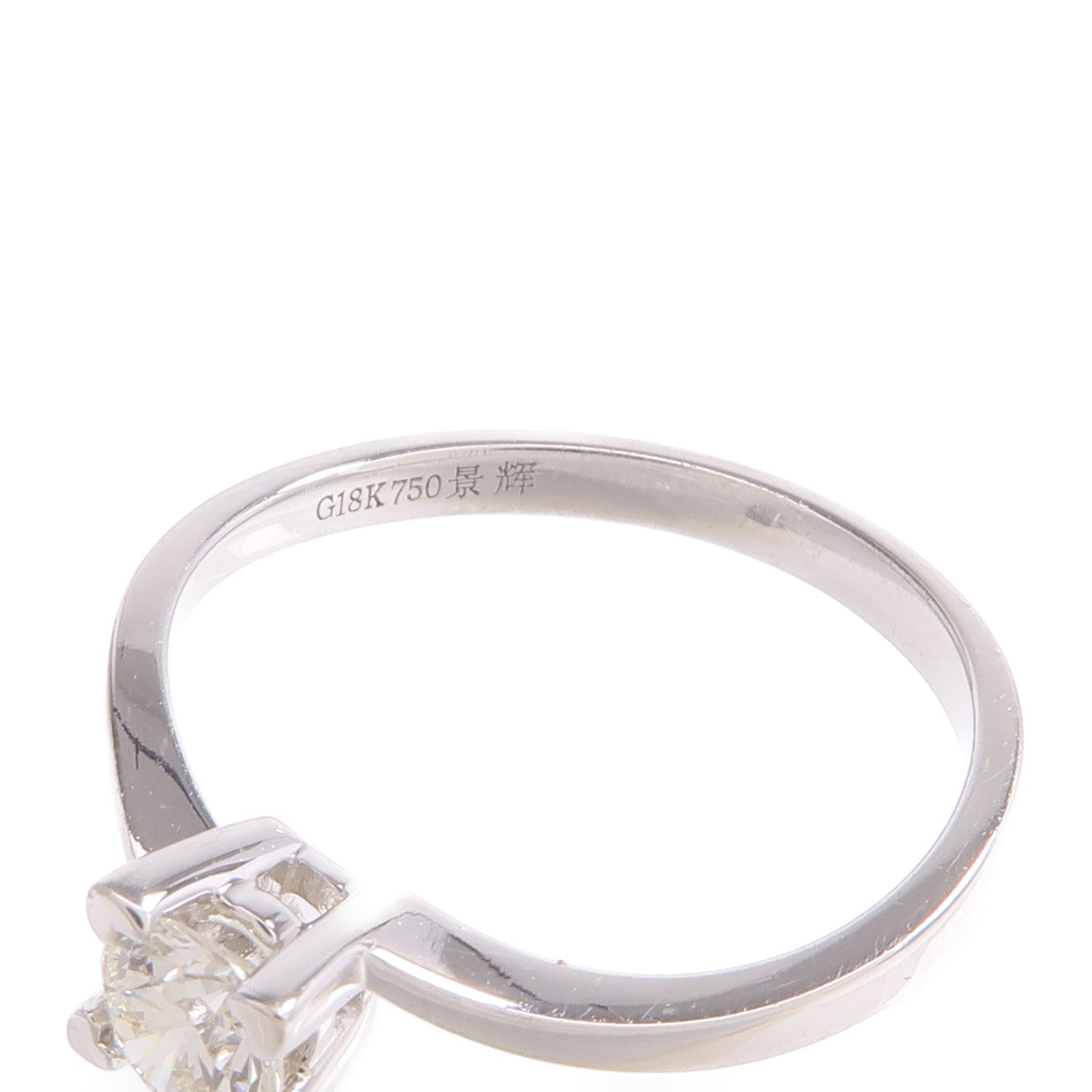 JEWELRY 18K白金Ring鑽石戒指