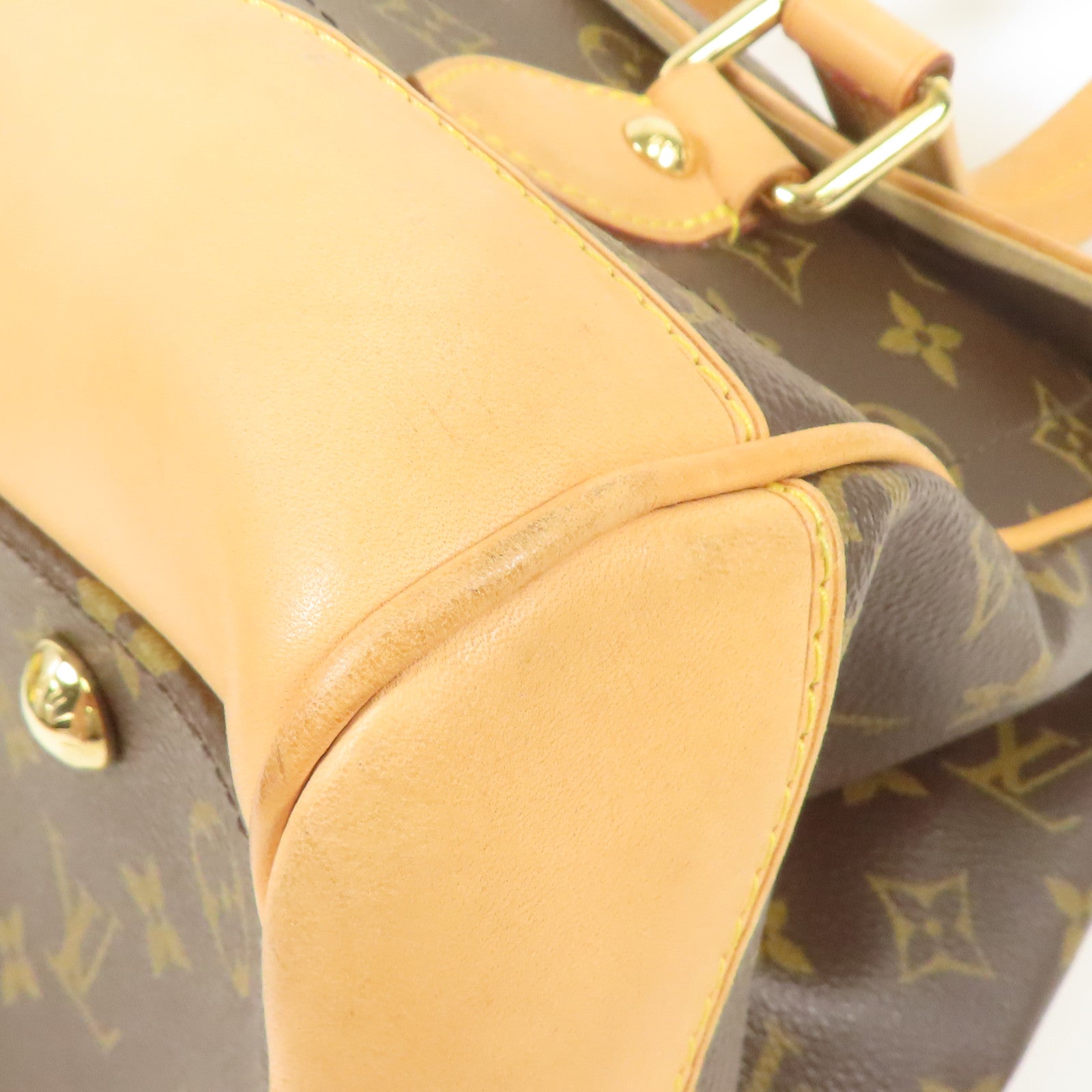 LOUIS VUITTON LV GHW Beverly GM Shoulder Bag M40120 Monogram Brown