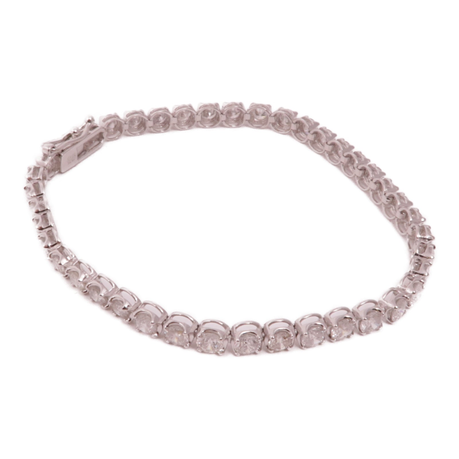JEWELRY 18K白金Diamond Bracelet鑽石手鏈