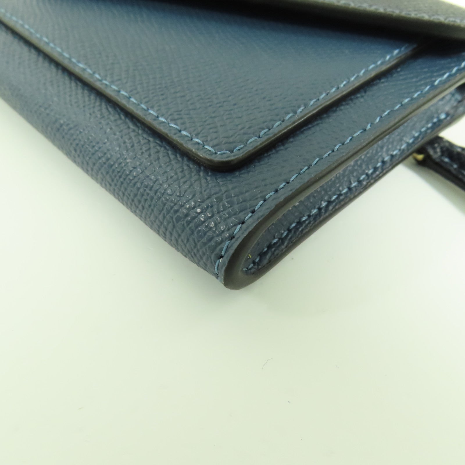COACH 牛皮皮革Long wallet金扣長錢包