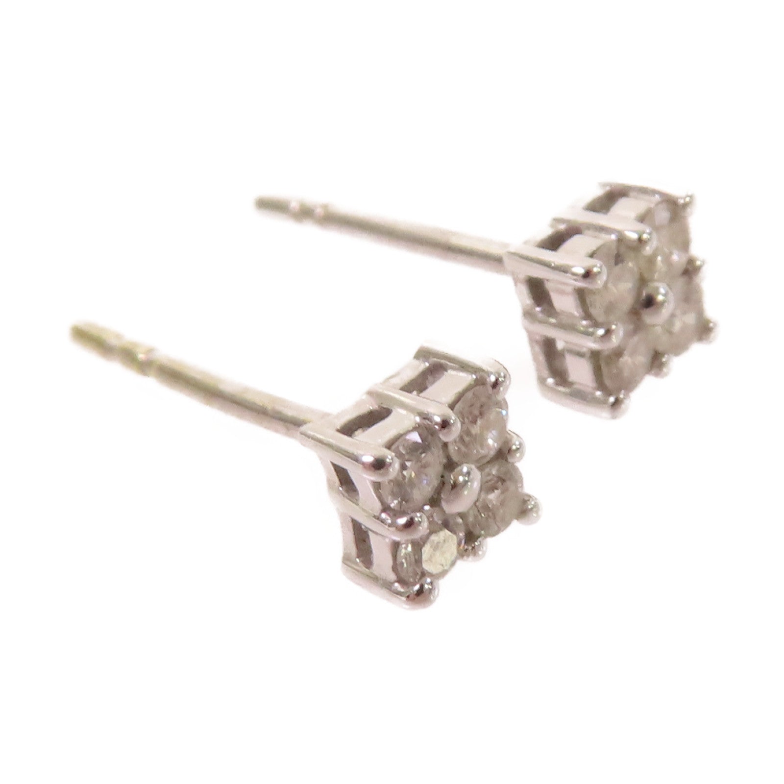 JEWELRY 【激減優惠】18K白金/0.11ct鑽石Diamond Earrings耳環
