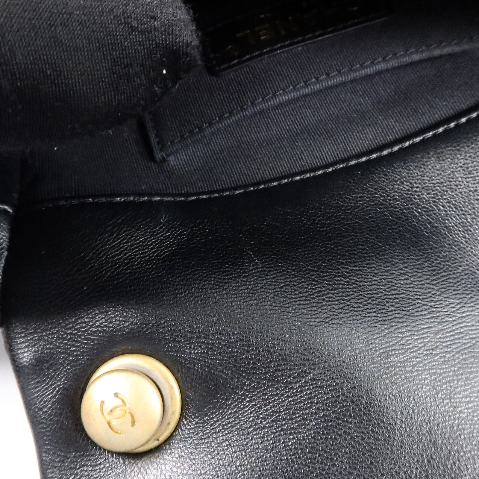 CHANEL 羊皮皮革Chain Shoulder Bag鏈帶肩背袋