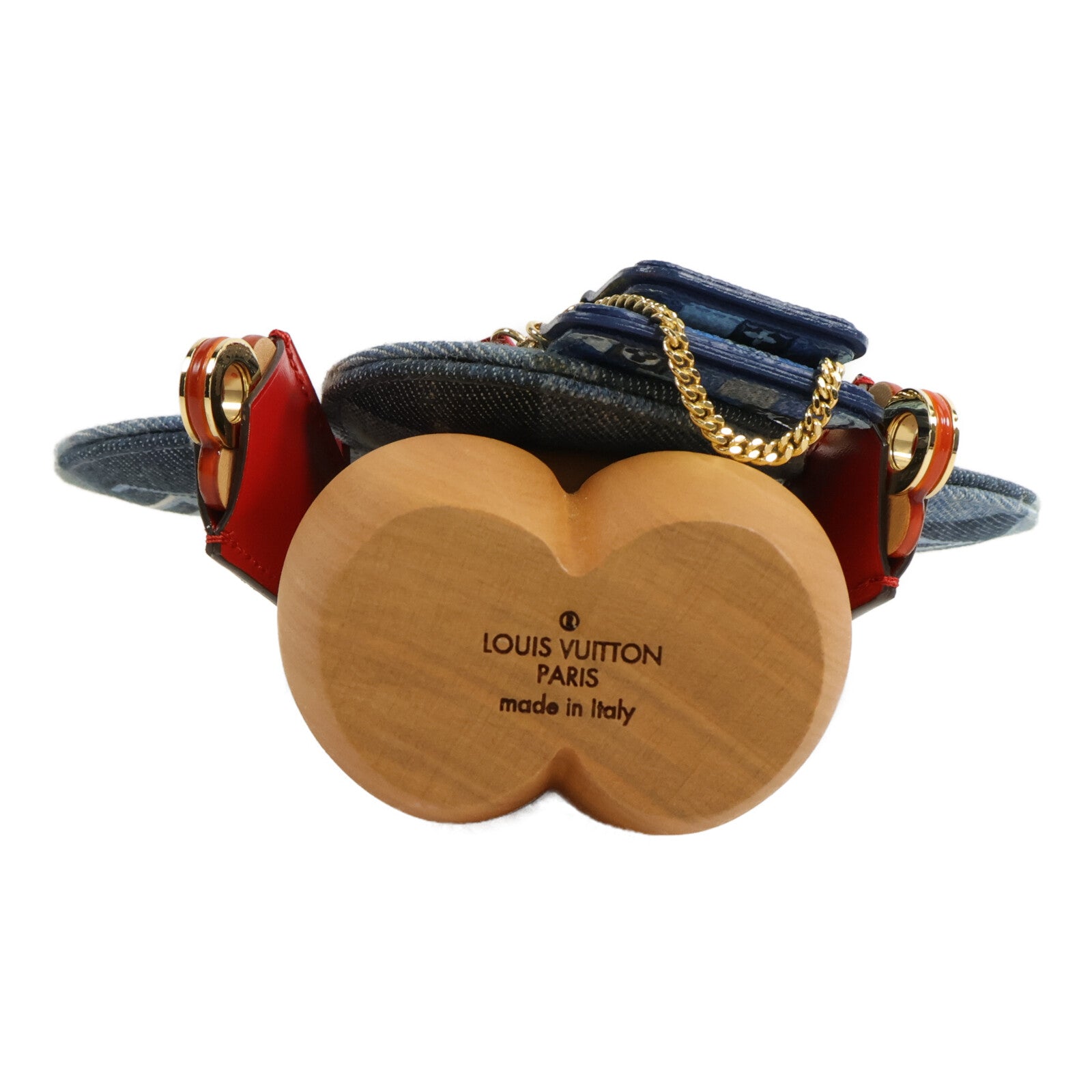 LOUIS VUITTON 牛仔布Vivienne Patchwork Doll公仔