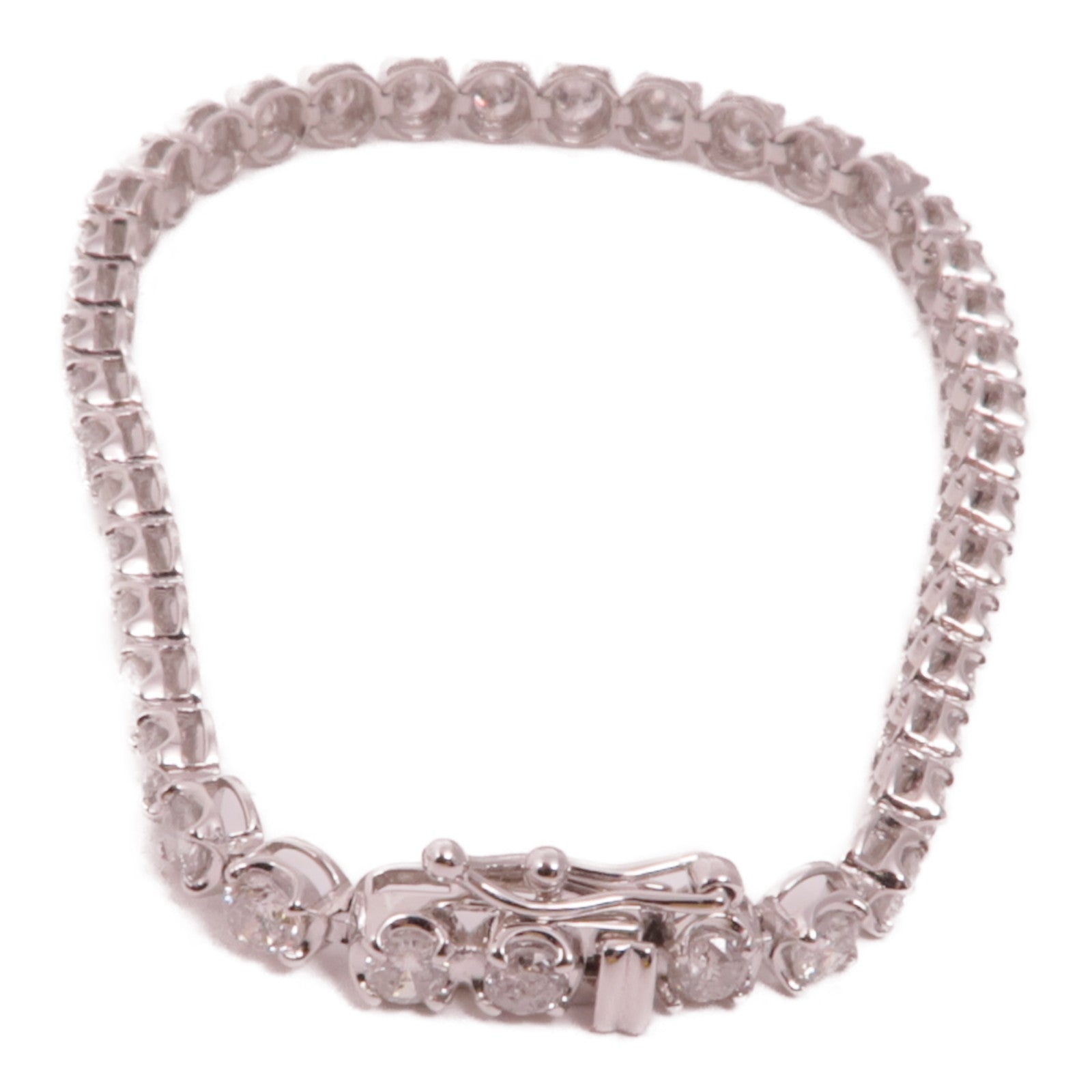 JEWELRY 18K白金Diamond Bracelet鑽石手鏈