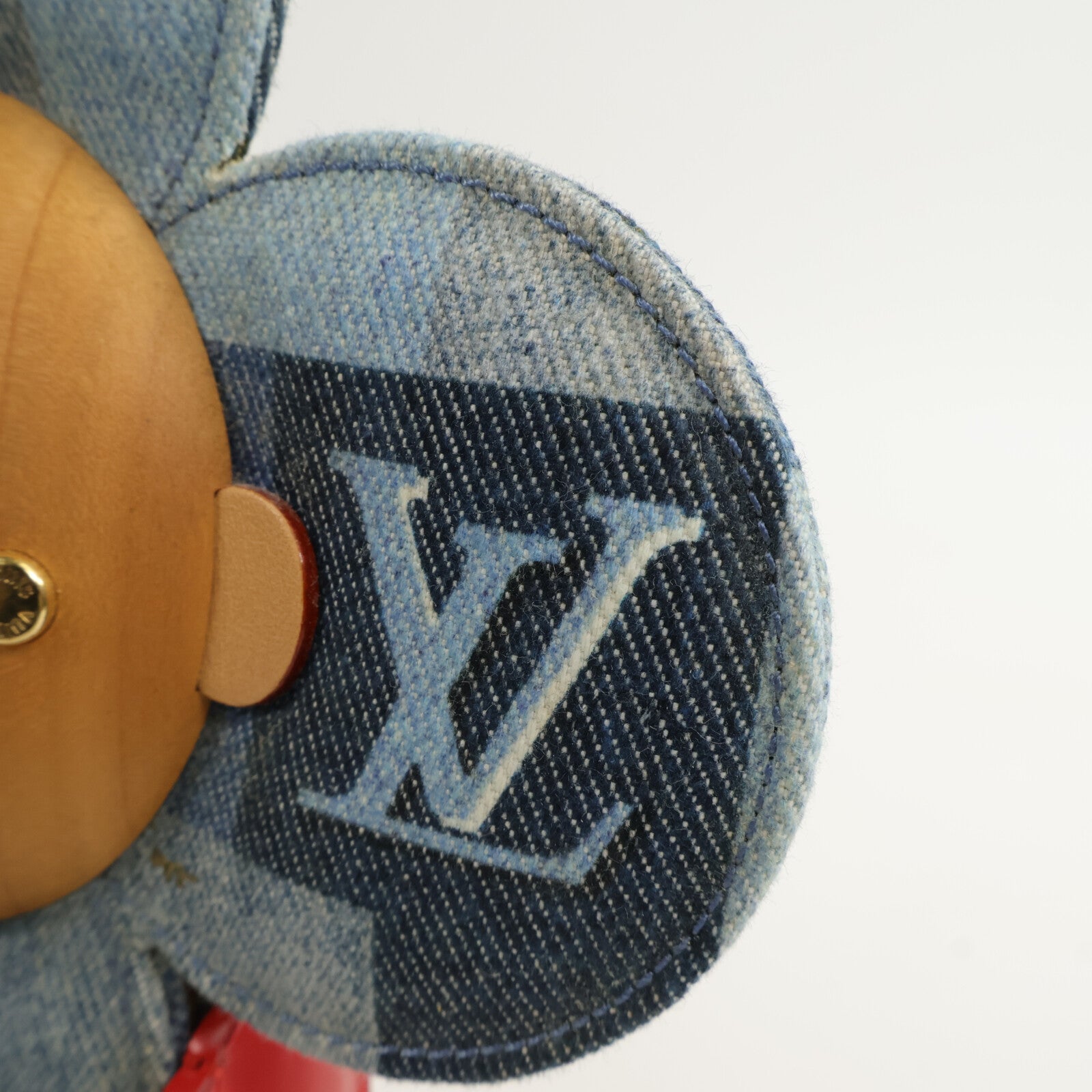 LOUIS VUITTON 牛仔布Vivienne Patchwork Doll公仔