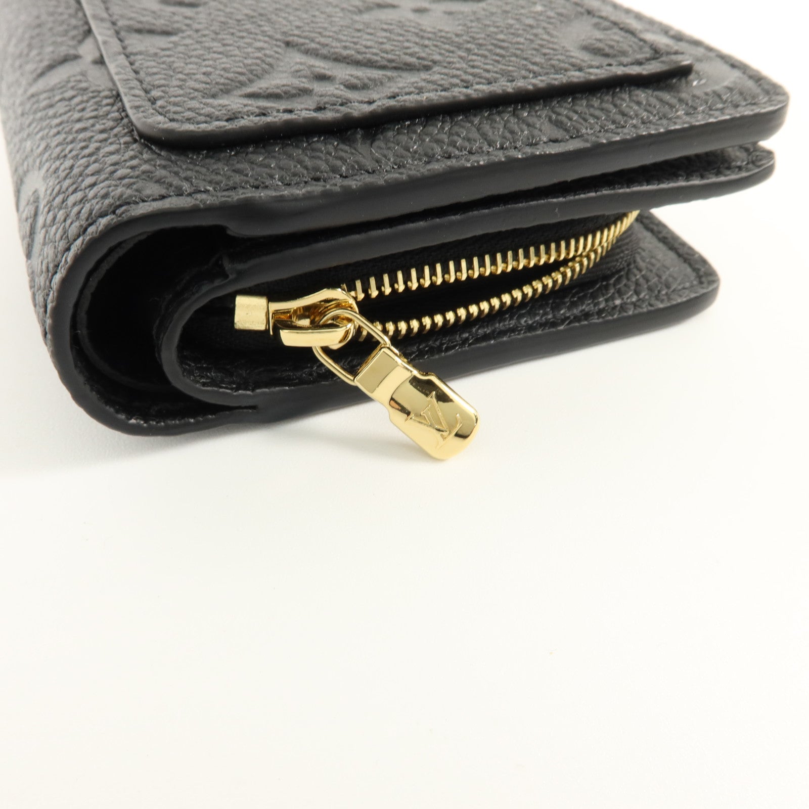 LOUIS VUITTON Monogram Empreinte Clea Wallet金扣錢包