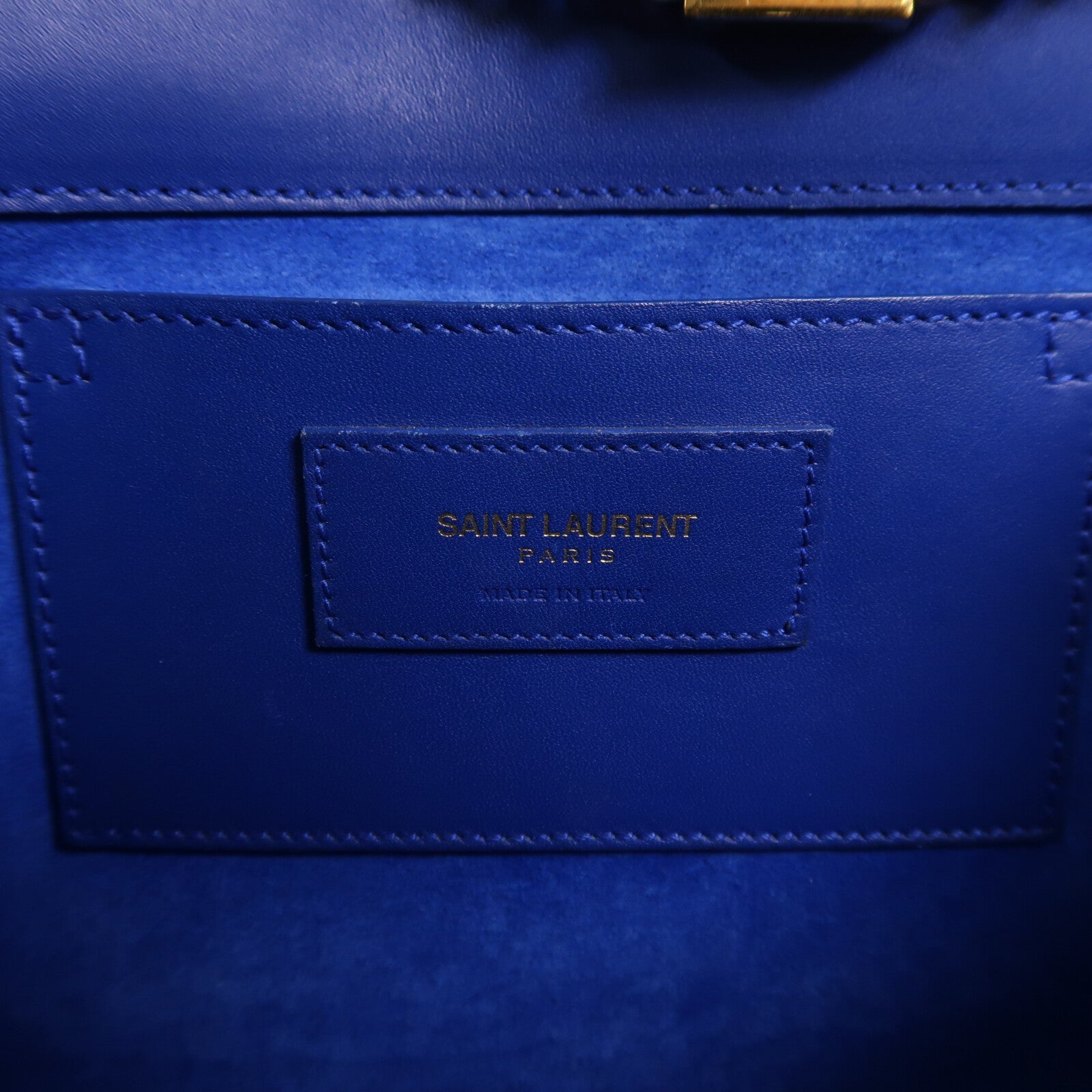 SAINT LAURENT 牛皮皮革Kate金扣鏈帶肩背袋