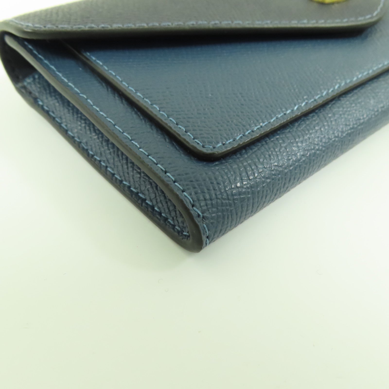 COACH 牛皮皮革Long wallet金扣長錢包