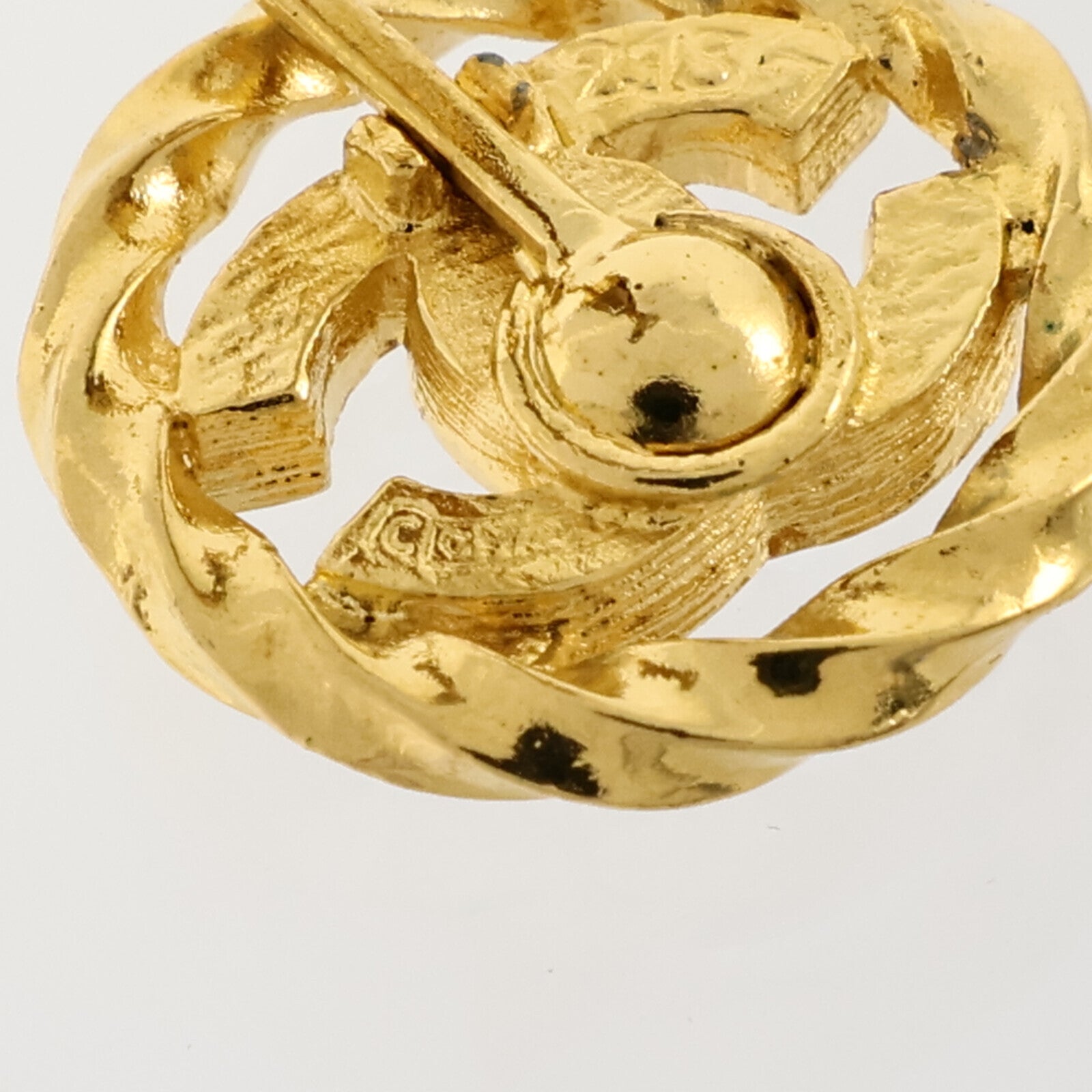 CHANEL 金屬Vintage Clip-On Earrings耳環