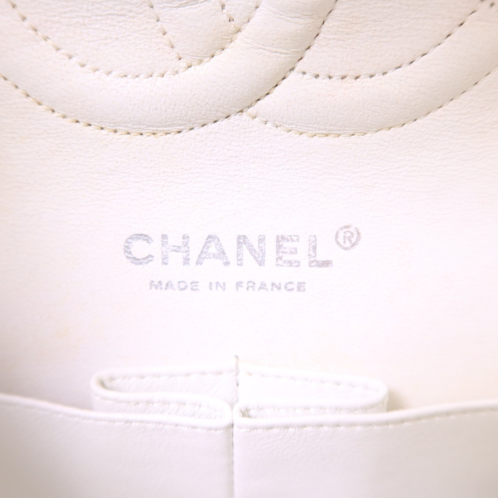 CHANEL 牛皮皮革Classic 25銀扣鏈帶肩背袋
