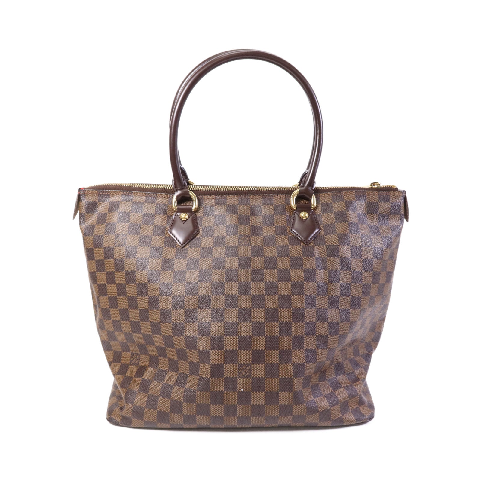 LOUIS VUITTON Monogram Saleya GM金扣手挽袋