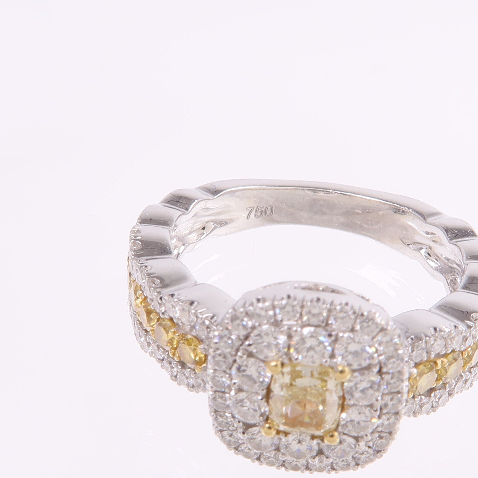 JEWELRY 【激減優惠】18K白金/黃金 Diamond Ring鑽石戒指US#6.5