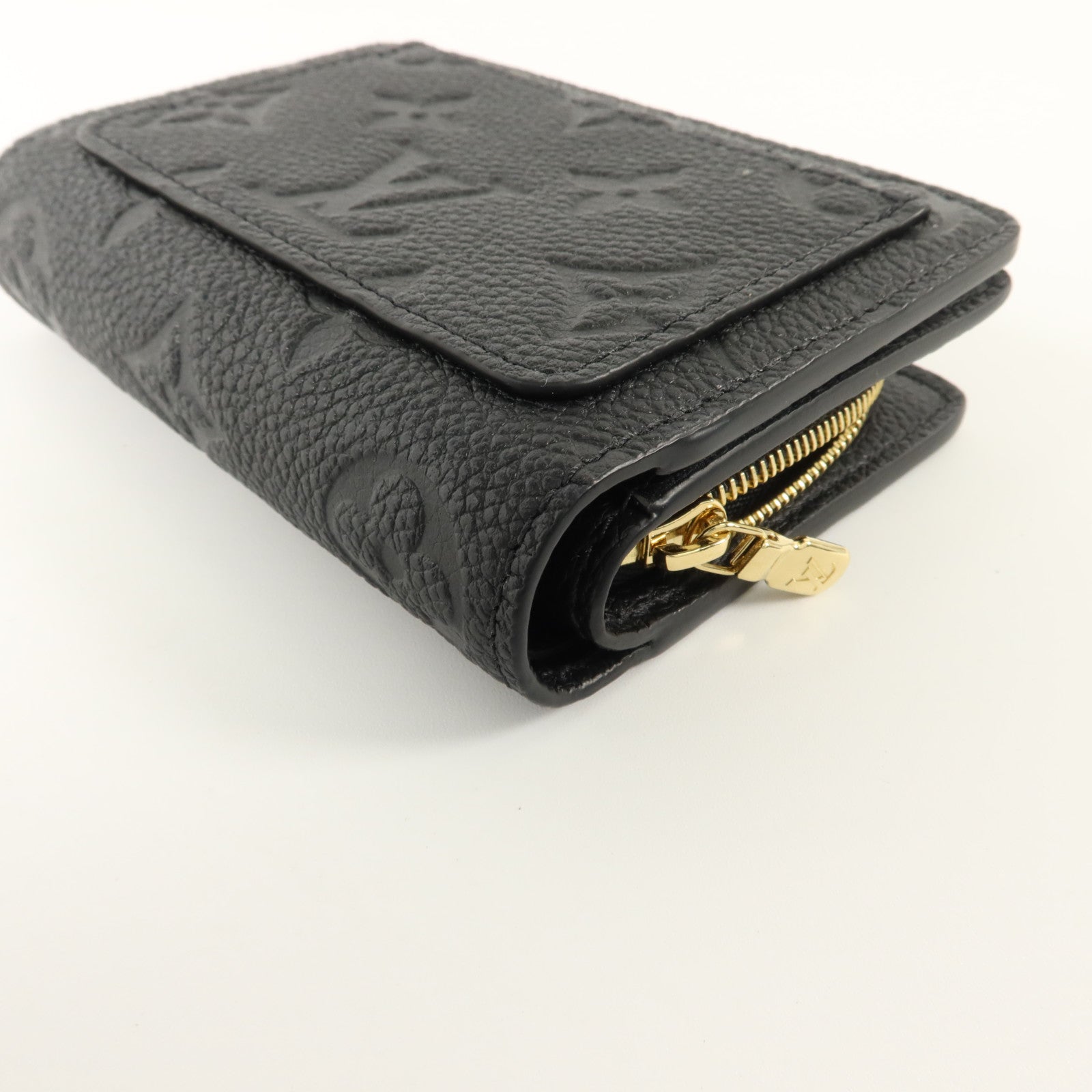 LOUIS VUITTON Monogram Empreinte Clea Wallet金扣錢包