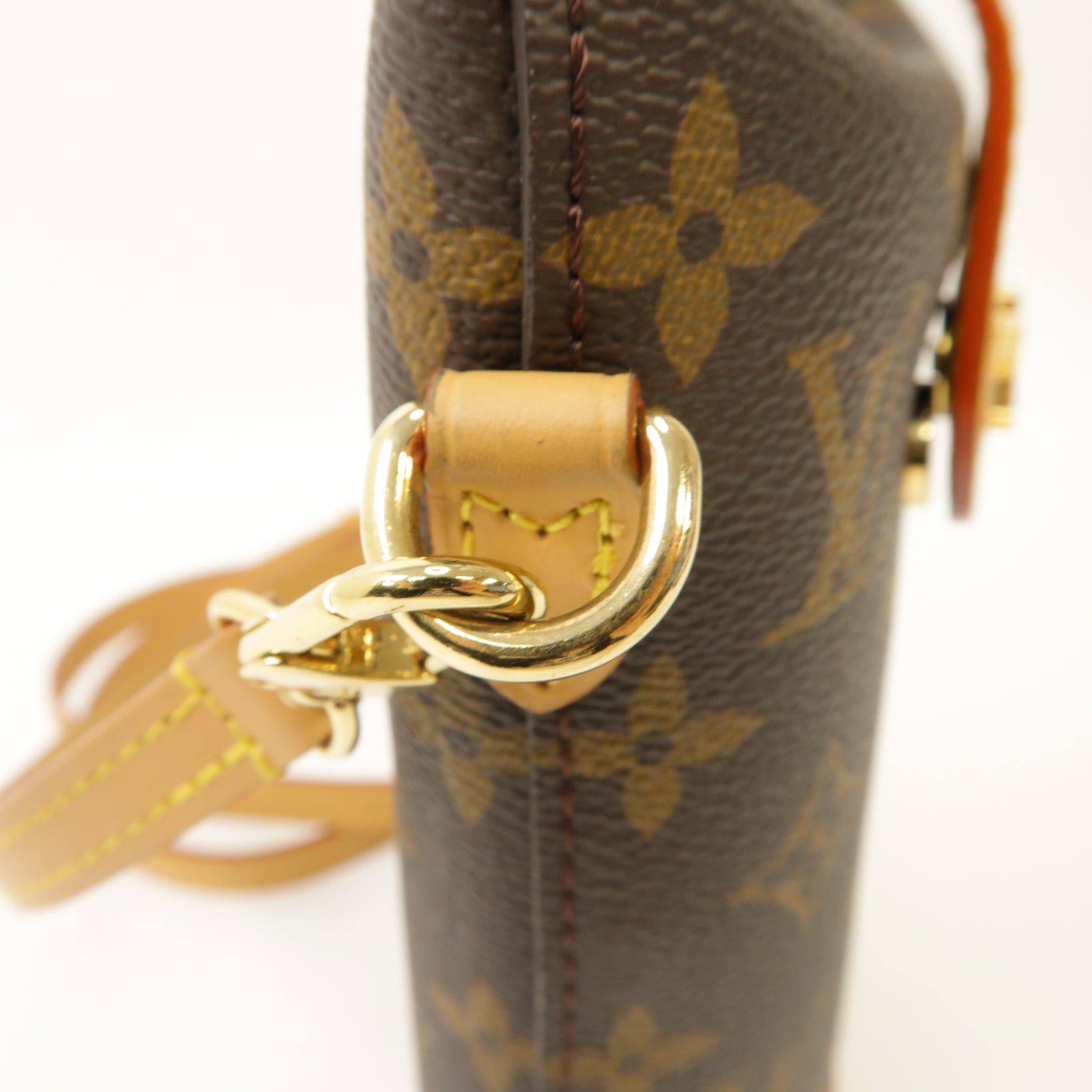 LOUIS VUITTON 【激減優惠】Monogram Fold Me金扣肩背袋啡色