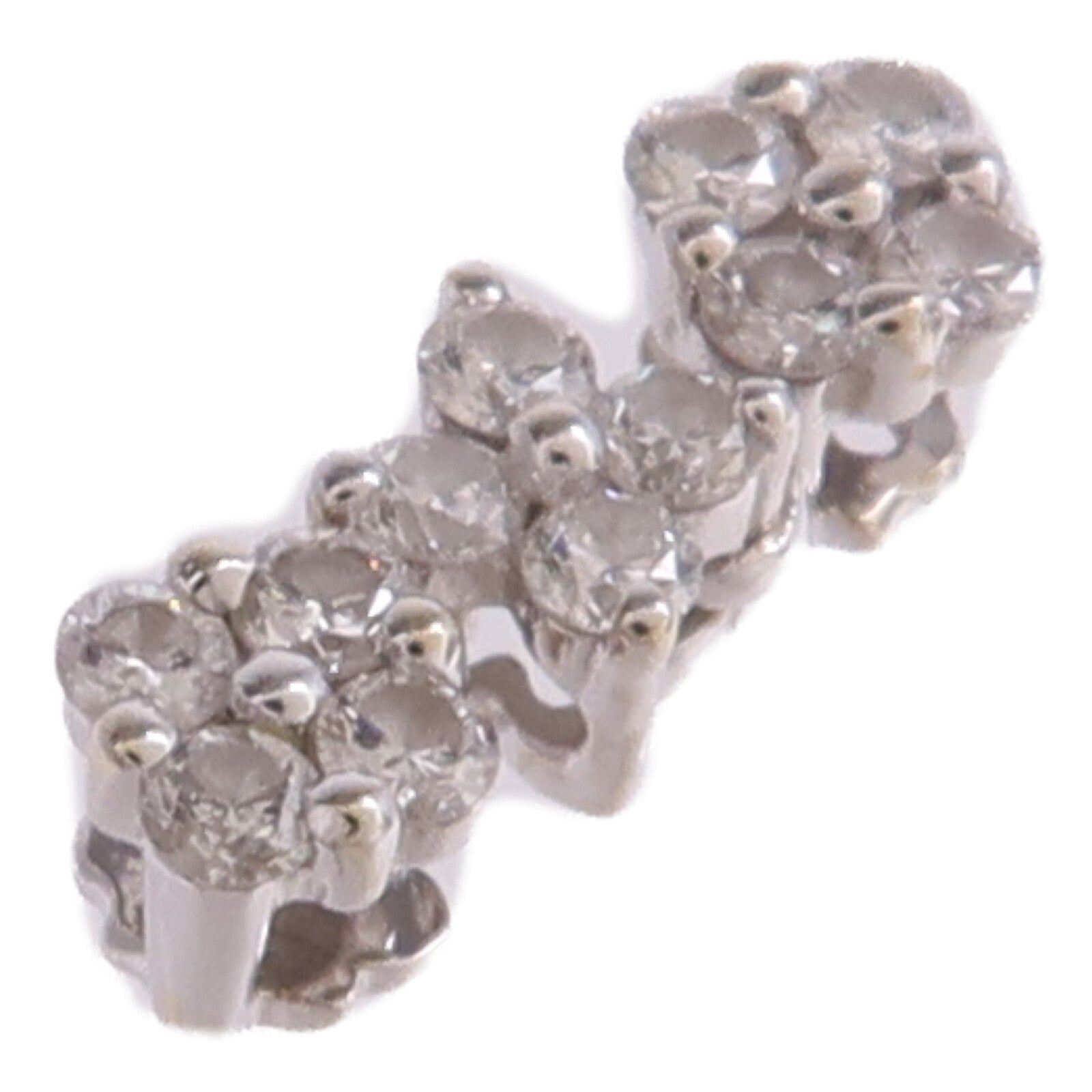 JEWELRY 18K白金Diamond Pendant Top鑽石吊墜