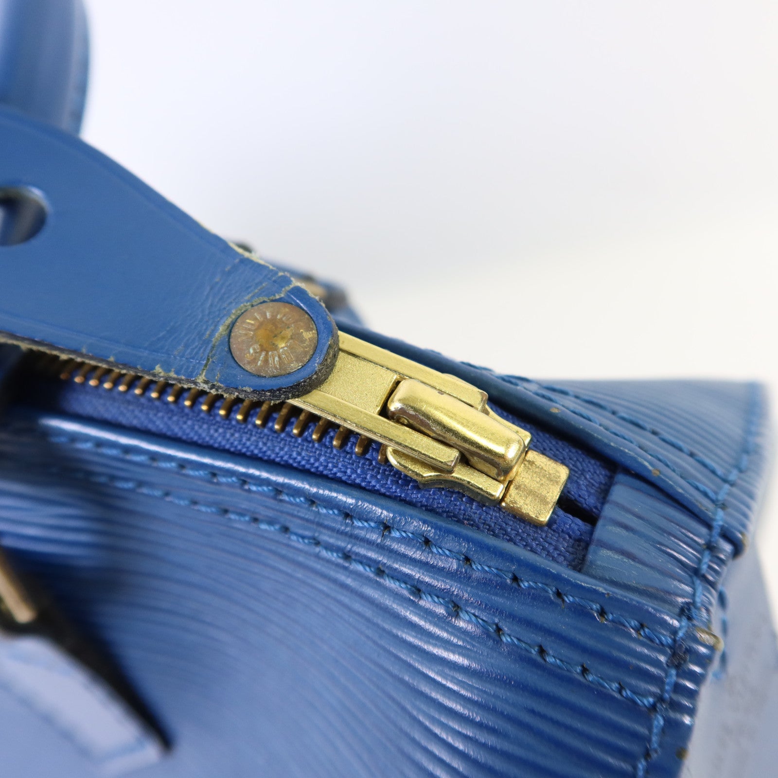 LOUIS VUITTON Epi Speedy 25金扣手挽袋