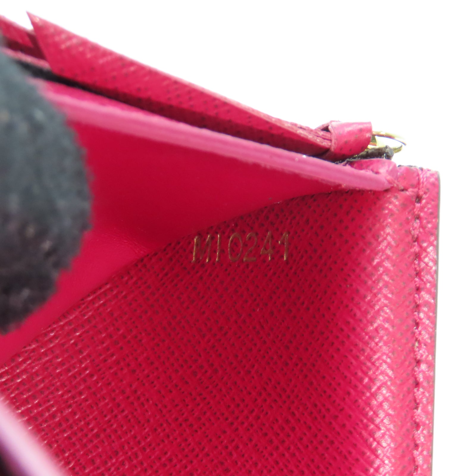 LOUIS VUITTON Monogram Victorine金扣錢包啡色/紅色