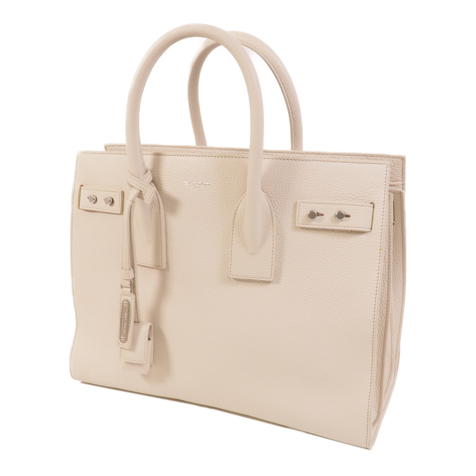 SAINT LAURENT 牛皮皮革Sac De Jour Souple手挽肩背兩用袋