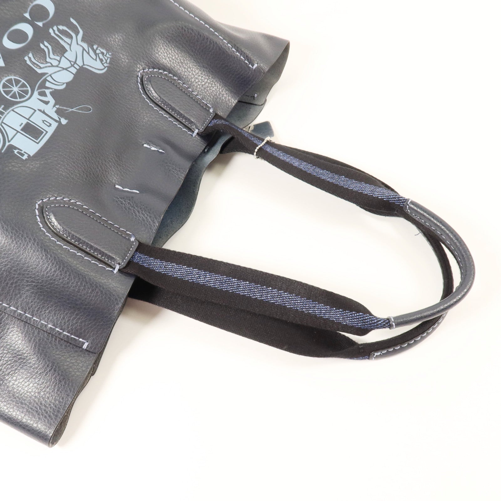 COACH 牛皮皮革Tote Bag肩背袋