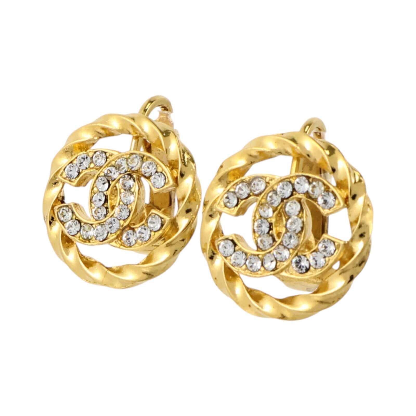 CHANEL 金屬Vintage Clip-On Earrings耳環