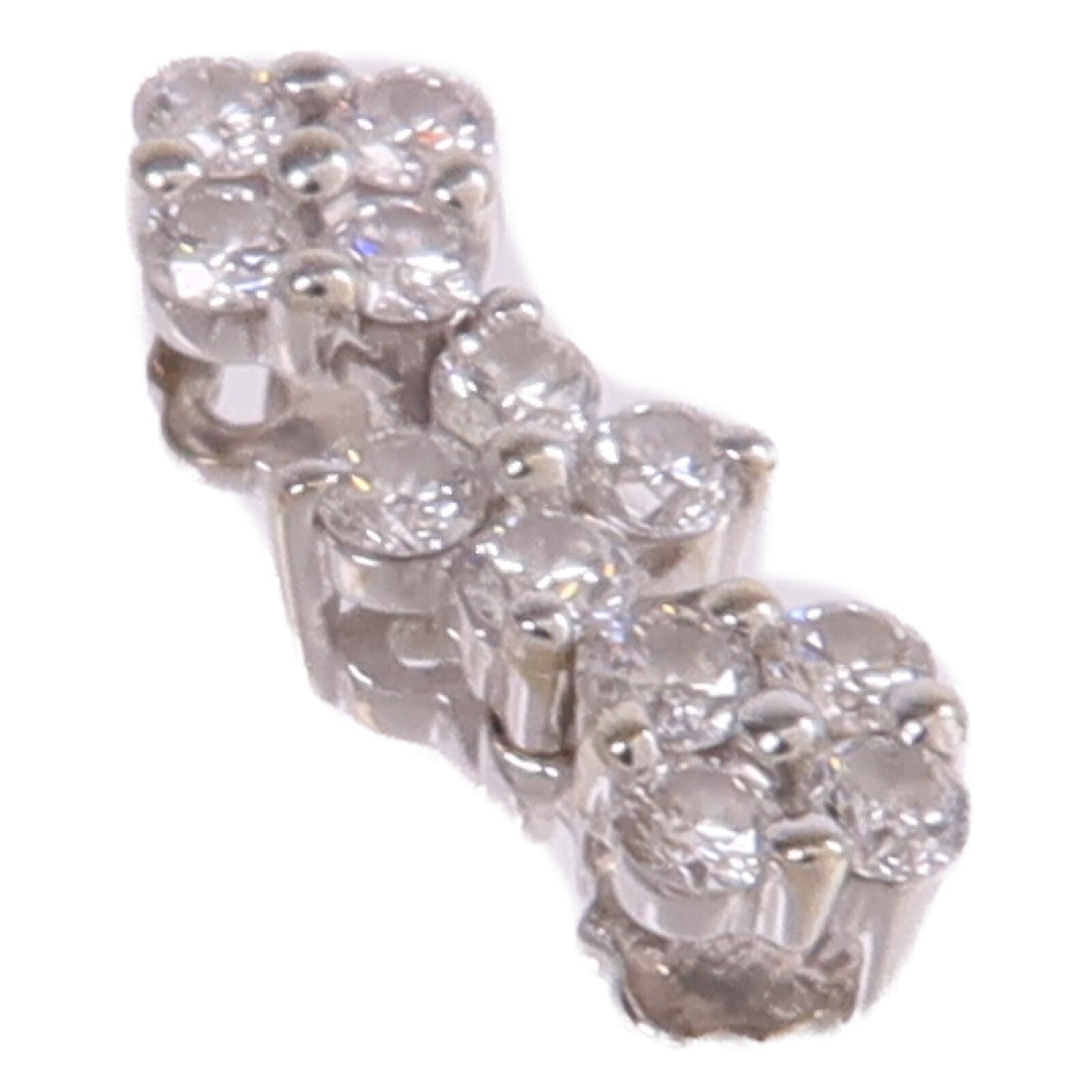 JEWELRY 18K白金Diamond Pendant Top鑽石吊墜