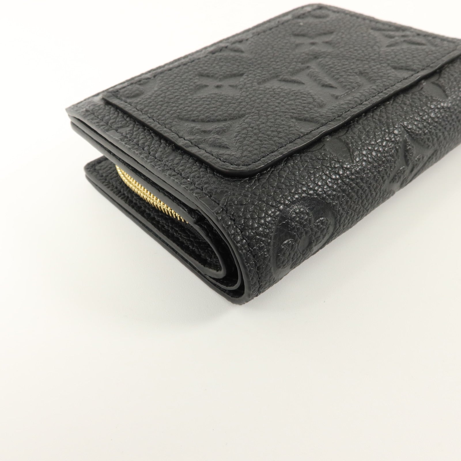 LOUIS VUITTON Monogram Empreinte Clea Wallet金扣錢包