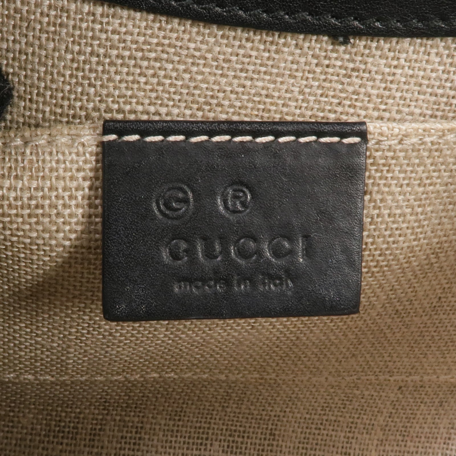 GUCCI 牛皮皮革Mini Emily金扣鏈帶肩背袋