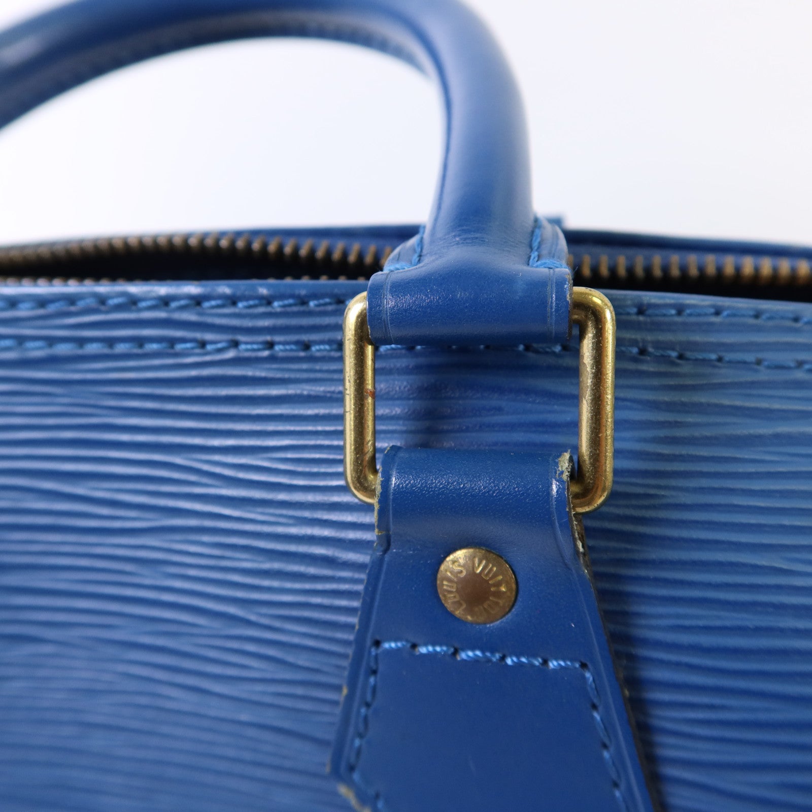 LOUIS VUITTON Epi Speedy 25金扣手挽袋