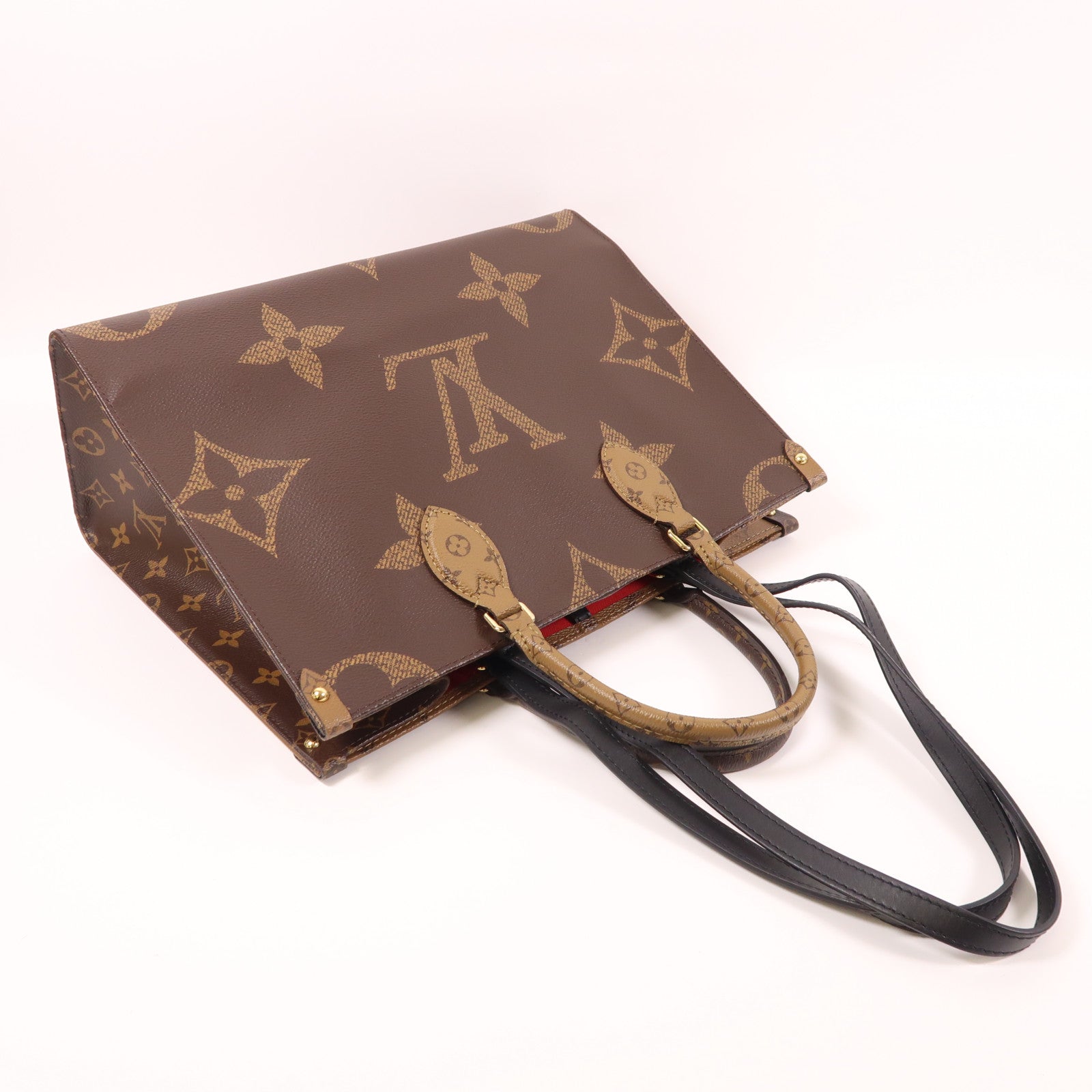 LOUIS VUITTON LV On The Go MM 2 Way Bag M45321 Monogram/Monogram Reverse Giant