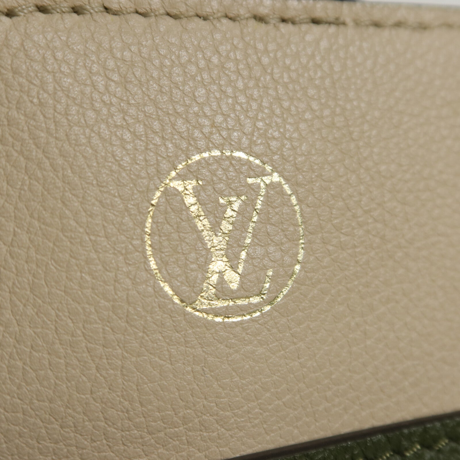 LOUIS VUITTON Monogram/牛皮皮革On My Side MM手挽肩背兩用袋