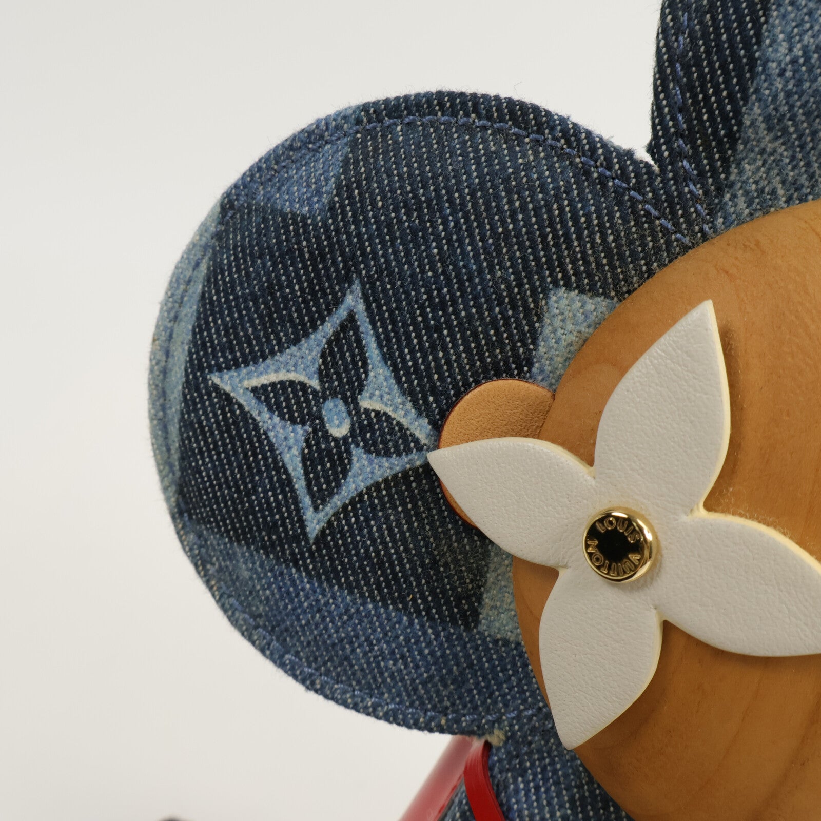 LOUIS VUITTON 牛仔布Vivienne Patchwork Doll公仔