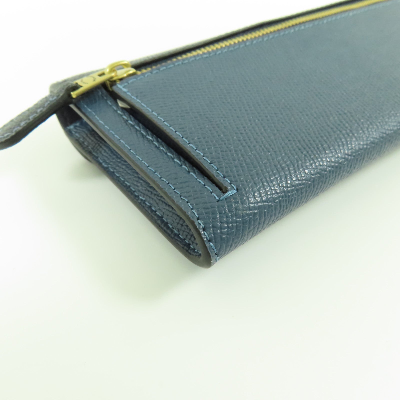 COACH 牛皮皮革Long wallet金扣長錢包