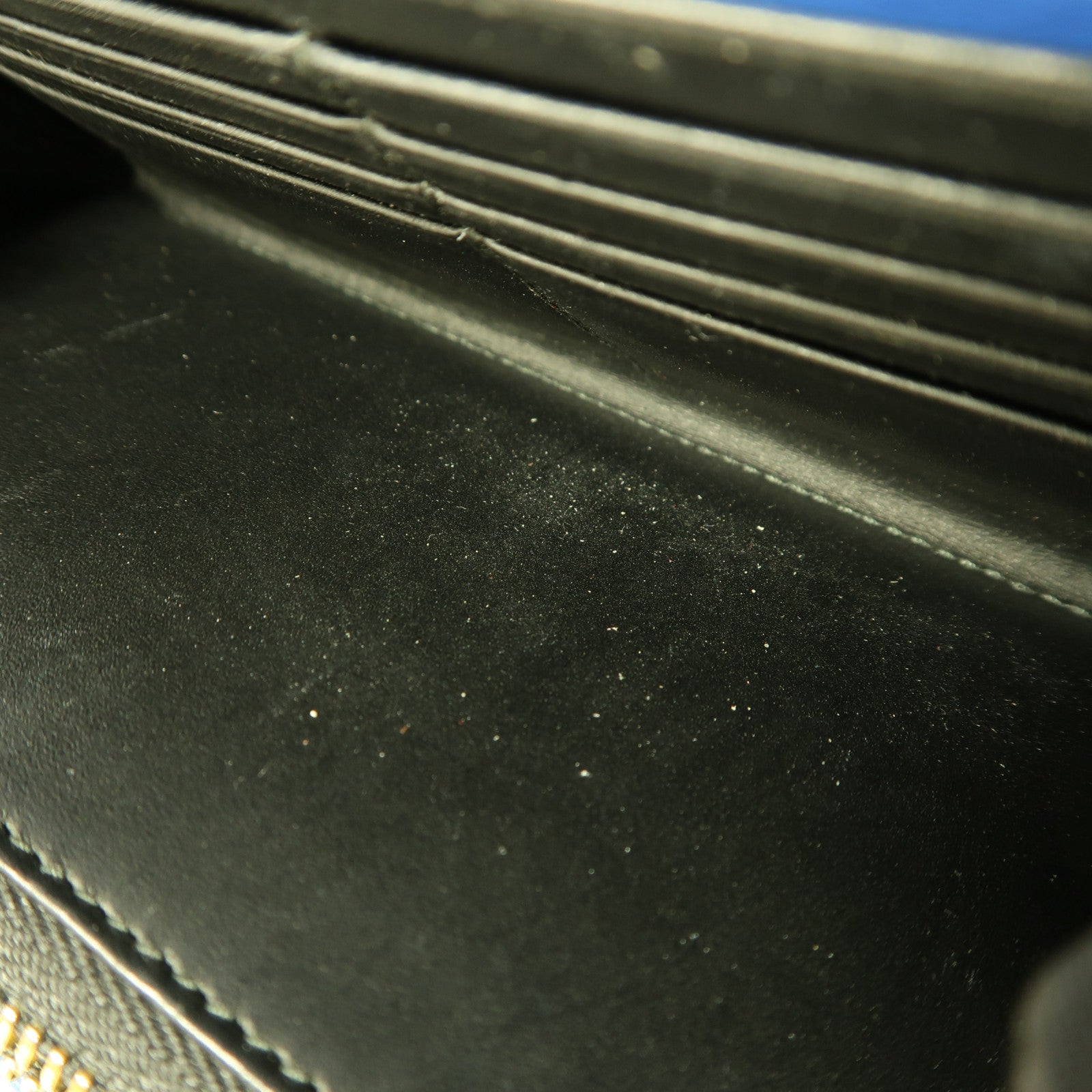 LOEWE 牛皮皮革Long Wallet金扣長錢包