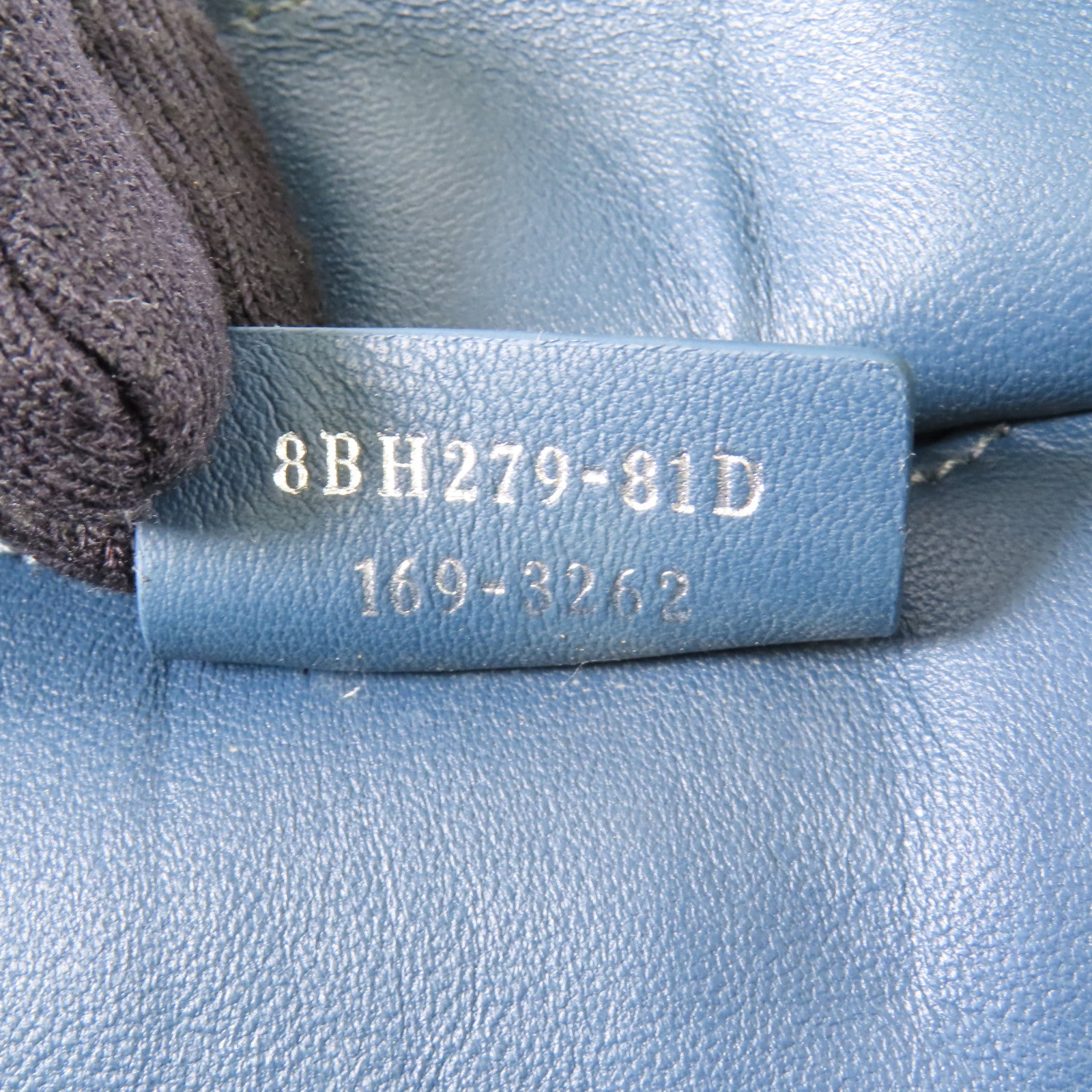 FENDI SHW 3 Jours 2 Way Bag 8BH279-81D Calfskin Leather Blue